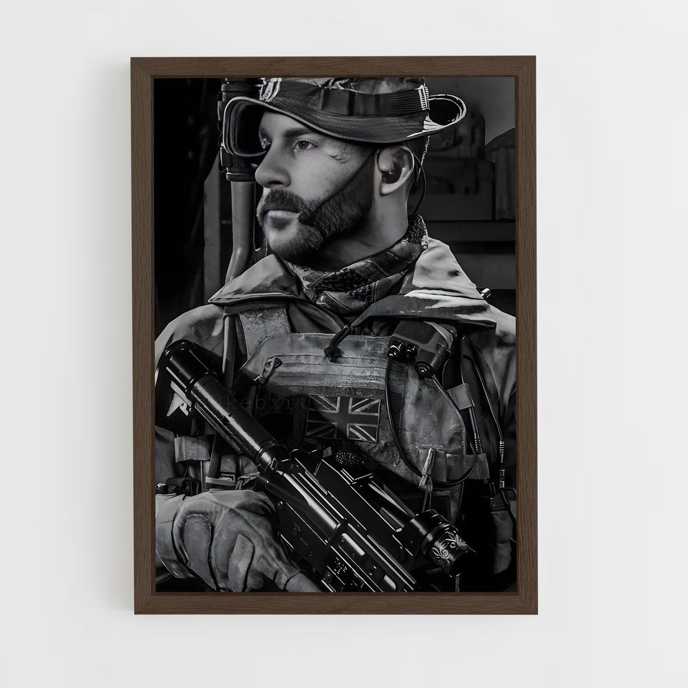 Poster Commandant de Fer – affiche Call of Duty (vue 5)